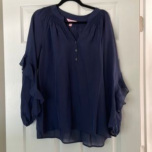 Elsa with ruffled sleeves